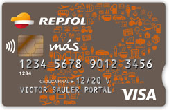 Tarjeta Repsol más Visa Oro (Premium)