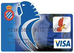 R.C.D Espanyol (Periquito) Visa Classic